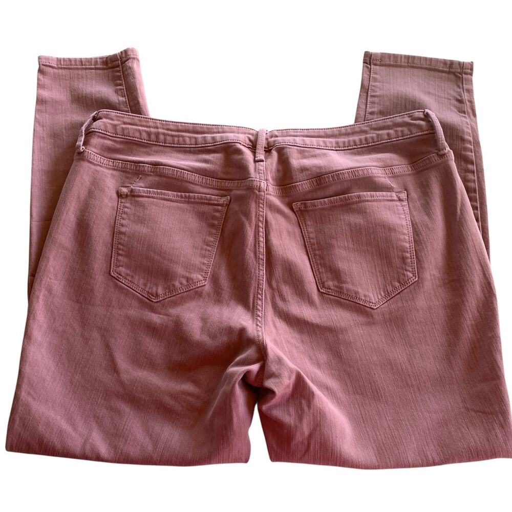 Mossimo Denim Curvy Skinny Stretch Jeans Mauve Purple Pink Plus Size 16R 16